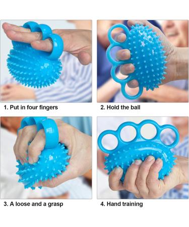 Finger Exercise Sphere Finger Sphere Exerciser Finger Device Training Equipment Fitness Hand Finger Strength Stretching Training Rehabilitation Sphere - Buy Online on GoSupps.com