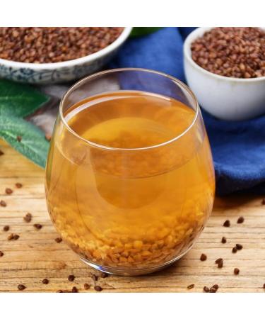  HQZMCTE Top Quality Natural Herbal Tea Black Buckwheat Chinese Health Mountain Buckwheat Tea Daliang 250g Restaurant Tea - Buy Online on GoSupps.com