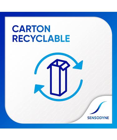SENSODYNE Dentifrice R pare et Prot ge pour les Dents Sensibles Apporte une Protection Longue Dur e Menthe Lot de 2x75ml 75 ml (Lot de 2) Nouvelle Formule - Buy Online on GoSupps.com