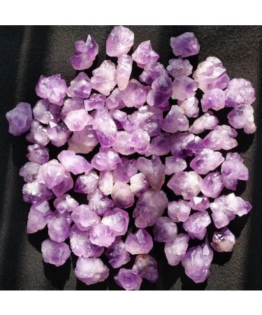 Crystal Rough Home Decoration 500g Natural Skeletal Purple Amethyst Cluster Quartz Crystal Point Display Specimen s - Buy Online on GoSupps.com