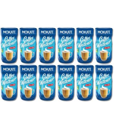 Mokate Coffee Whitener 350g | HVO Free | 87 Portions Per Jar (12x350g)