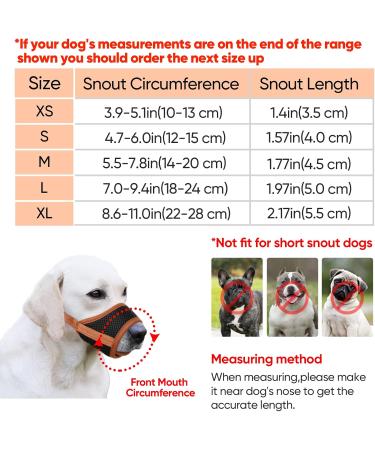 Heele Adjustable Dog Muzzle - Breathable & Safe for Small/Medium Dogs - Prevents Biting Chewing & Barking (Size S Brown) - Buy Online on GoSupps.com