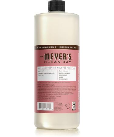 Mrs. Meyer's Clean Day Multi-Surface Concentrate - 32 Fl Oz Rosemary Scent | All-Purpose Cleaner with Bundled Towel - Pack of 6 | International Shipping Available - Buy Online on GoSupps.com