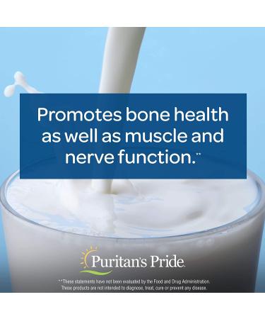 Puritan's Pride Calcium with Vitamin D3 Softgels 1200mg, 200 Count - Pack of 1 - Buy Online on GoSupps.com