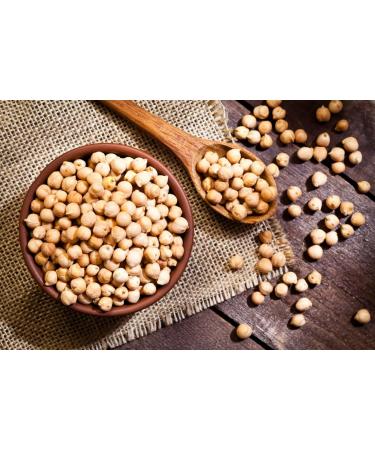 Dried Chickpeas 2KG (4.40 lbs) - High-Protein Fiber-Rich Product of Canada. Perfect for Hummus Stews Salads Curries. A Versatile Plant-Based Protein Source. - Buy Online on GoSupps.com