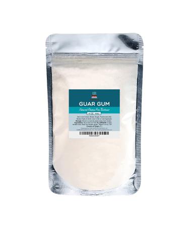 Organic Guar Gum Powder - 4 oz | High Quality Natural Thickening Agent - Buy Online on GoSupps.com