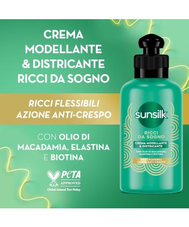 Sunsilk Dream Curls Detangling Cream 6.7 Fl Oz - Define Your Curls with Active Fusion Formula | Italian Import - Buy Online on GoSupps.com