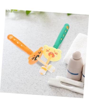 Hoement 2-Piece 360 Baby Toothbrush Set - Silicone Bristle Children's Oral Care Tools - Buy Online on GoSupps.com