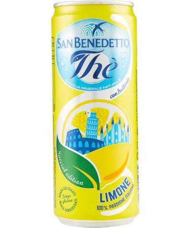  San Benedetto S.Benedetto The Lemon Can - 24 pieces of 330 ml 7900 ml  - Buy Online on GoSupps.com