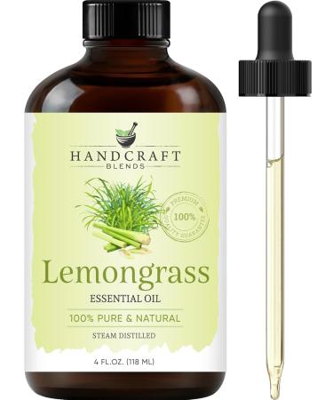 Handcraft Blends Castor Oil for Hair with Tea Tree Essential Oil & Lemongrass Essential Oil Set 100% Pure & Natural Oils Carrier Oil for Essential Oils Mixing Aromatherapy Oils & Massage - Buy Online on GoSupps.com