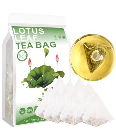 100% Pure Natural Herbal Tea Lotus leaf Tea Bag 150g/5.29oz (3g*50bags) th de feuille de lotus s ch 100% naturel sans caf ine v g talien pur