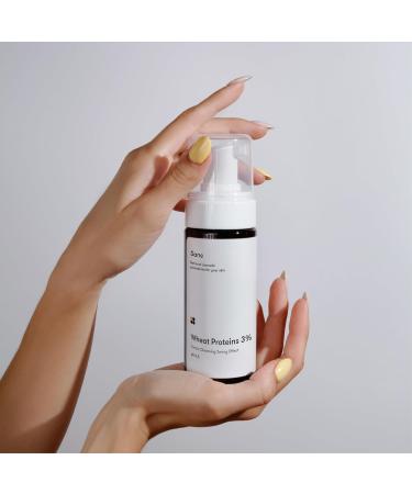 Sane Foaming Cleanser with 3% Wheat Proteins - Gentle Face Cleanser for Enhanced Skin Elasticity | 5.07 Fl Oz | International Shipping Available - Buy Online on GoSupps.com