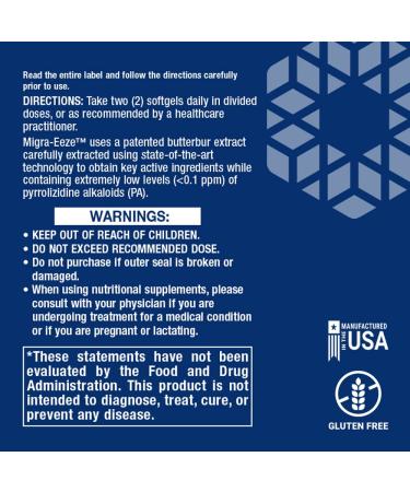 Buy Life Extension Migra-Eeze 60 Softgels for Headache Relief | Best Price! - Buy Online on GoSupps.com