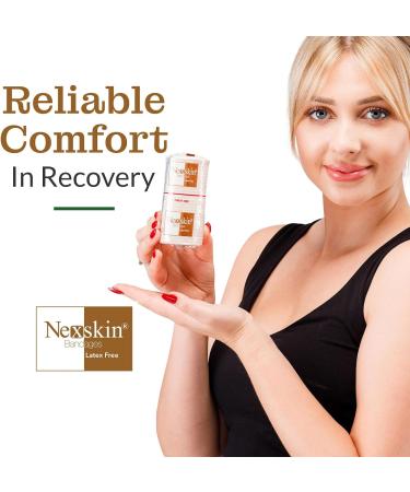 Premium 4 Wide Elastic Bandage Wrap (2 Pack) - Nexskin Latex Free Compression Bandages - Washable & Reusable USA Organic Cotton - Hook & Loop Fasteners - Buy Online on GoSupps.com