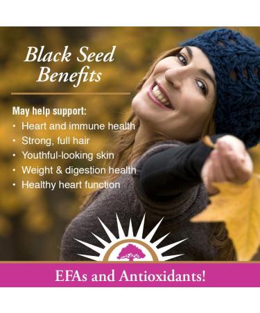 Heritage Store Black Seed Oil 1 oz | Pure Cold Pressed | 3% Thymoquinone | Heart, Digestion, Immune & Skin Support - Buy Online on GoSupps.com