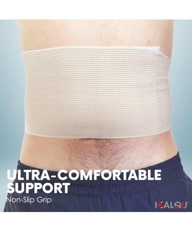 HEALQU Premium Elastic Bandage - Self-Closure Compression Wrap for Legs Knees Ankles Wrists Elbows Shoulders - 4 Inch by 5 Yards Box of 4 Rolls Athletic Stretchable Bandage Wrap 4 Box of 4 - Buy Online on GoSupps.com