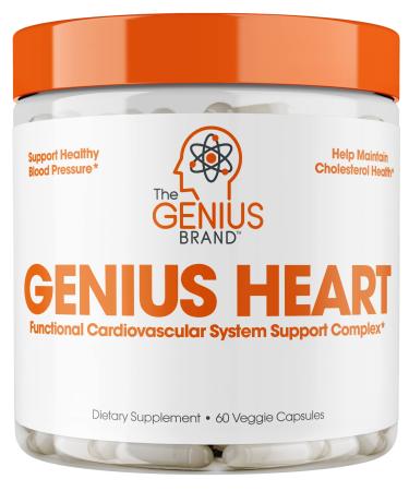 Genius Heart & Cardiovascular Health Supplement - 60 Capsules