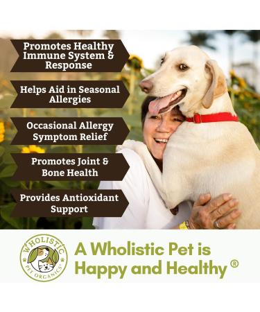 Organic Dog Allergy Relief & Immune Support Supplement | Vitamin C Powder for Joint Mobility & Overall Health | UTI Relief | 1000mg Ester C | Made in USA | 6 oz - Buy Online on GoSupps.com