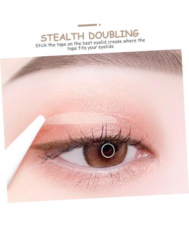 minkissy 9 Rolls Lace Double Eyelid Sticker Eye Shadow Stickers Natural Eyelid Tape Eye Lift Tape Eyelid Lifter Strips Double Sided Tape Girl Double Eyelid Tape Tool Woman Invisible - Buy Online on GoSupps.com