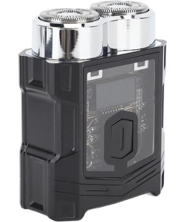 Self-Sharpening Beard Trimmer - Wet & Dry Pocket Trimmer 800mAh Battery IP7 Waterproof Zinc Alloy - Perfect for Home & Travel (Black - Buy Online on GoSupps.com