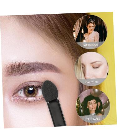 Angoily 100pcs Mini Eyeshadow Swab Lip Balm Eyeshadow Daily Use Lip Mask Applicator Brush Miss - Buy Online on GoSupps.com