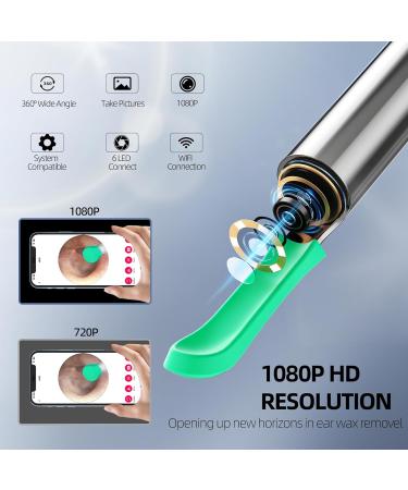 Buy Ear Wax Removal Kit - Ear Cleaner with Camera | Effective Earwax Remover Tool for Safe Cleaning - Buy Online on GoSupps.com