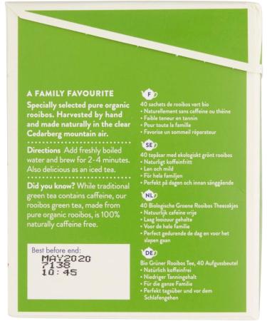 Tick Tock th vert biologique sac de 40 - Buy Online on GoSupps.com