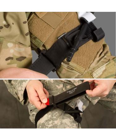 DQTYE 2pcs Tourniquet - Tactical Outdoor Quick Release Strap for One-Handed Use | Ideal for Sports Camping & Hiking - Buy Online on GoSupps.com