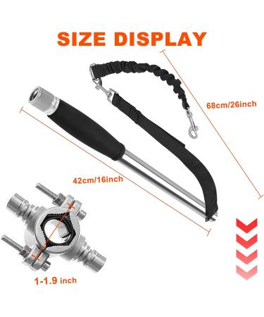 180 Bicycle Dog Holder | Upgraded Hands-Free Running Leash for 2 Dogs | Ideal for Cycling Walking & Training - Buy Online on GoSupps.com