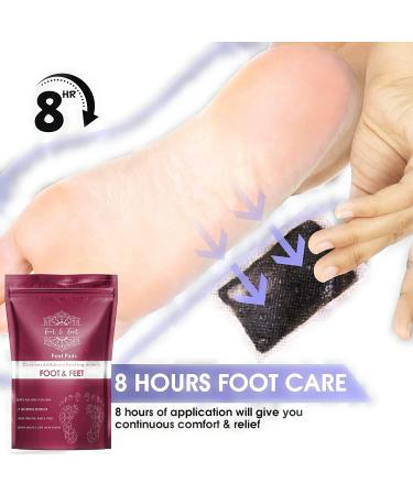 Organic 120 Pcs Premium Ginger Foot Pads for Pain & Stress Relief | Deep Cleansing Foot Patch - Buy Online on GoSupps.com