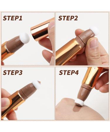 Boobeen Liquid Highlighter with Cushion Applicator - Matte Illuminator for 3D Face Makeup - Brightening & Shaping Cream - Buy Online on GoSupps.com