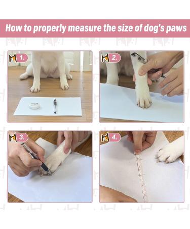 BEAUTYZOO Anti-Slip Dog Socks | Non Skid Paw Protector for Dogs | Traction Control for Hardwood Floors | Small to Large Sizes | Indoor Wear | S/M Strawberry Pink - Buy Online on GoSupps.com