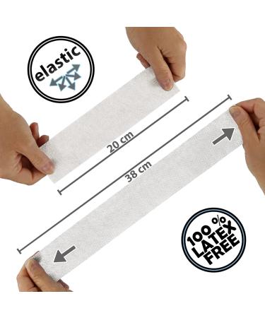 Alpidex 6 Rolls Adhesive Bandage 5cm x 4.5m - Self-Adhesive Vet Wrap Tape for Sports & Medical Use - White - Buy Online on GoSupps.com