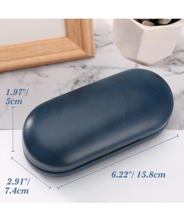 Moko Double-Sided Glasses Case with Mirror | Portable Scratch-Resistant Eyewear Case for Glasses Reading Glasses & Contact Lenses - Buy Online on GoSupps.com