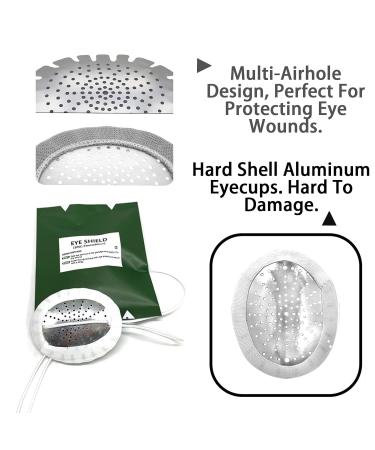 Aluminum Eye Shield Eye Patch - Breathable Eye Protection for Cataract Surgery & Post-Op Care - Buy Online on GoSupps.com