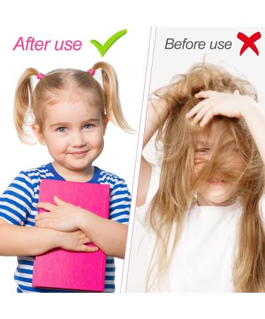 Hanyousheng 100 Pcs Girls Hair Bands - Baby Hair Bobbles for Toddlers - Colorful Soft Ponytail Holders - Seamless Hairbands - Pack of 1 - Buy Online on GoSupps.com