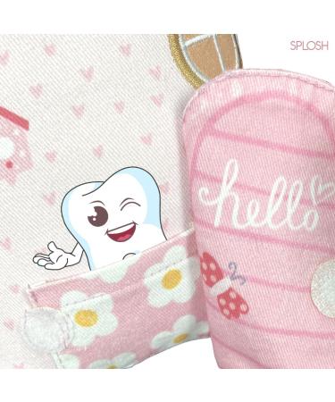 Splosh Tooth Fairy House Pink - Magical Tooth Fairy Pillow and Door for Girls, Boys, and Toddlers - Special Gifts to Celebrate Lost Teeth - Buy Online on GoSupps.com
