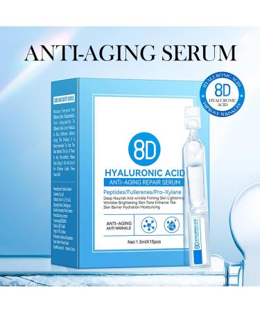 Hyaluronic Acid Serum Microneedling Serum Hyaluronic Acid Anti-Aging Repair Serum Anti -Aging Repair Serum Anti-Wrinkles Essence Anti-Aging Serum for Firming Repairing - Buy Online on GoSupps.com