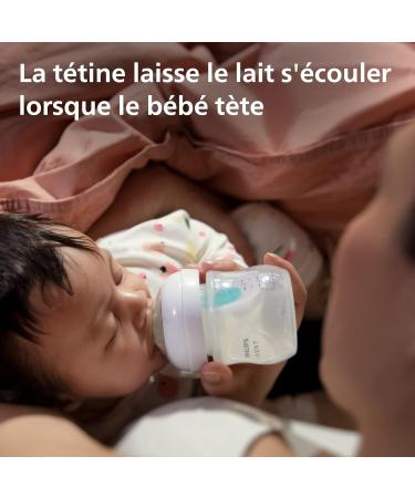 Philips Avent Natural Response Baby Bottle 125 ml with AirFree Valve BPA-free for babies 0 months + (model SCY670/0 - Buy Online on GoSupps.com