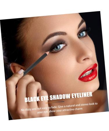 Mikinona 12pcs Black Eyeliner 1 Beauty Supply Highlighter Eyeliner Pen Wood Girl Water Proof Accessories - Buy Online on GoSupps.com