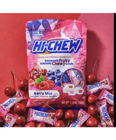Hi Chew Variety Pack of 5 bags - Japanese Hi Chews Candy Bulk includes Hi-Chew Original Mix 100g Berry Mix 90 g Fruit Combos Mix 85 g Fantasy Mix 85g Plus Fruit Mix 80 g - in BoomQQ special packaging - Buy Online on GoSupps.com