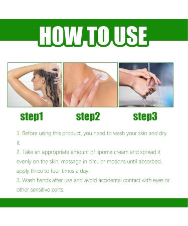 Delipidation Cream for Lipoma Removal and Anti-Swelling - Cellulite Ointment for Lipoma Lumps - Buy Online on GoSupps.com