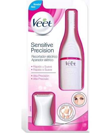 Veet Sensitive Precision Beauty Styler - Face & Body Precision Trimmer with 2 Attachments | International Shipping Available - Buy Online on GoSupps.com