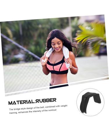 Yardwe Fitness Hip Bridge Belt - Ultimate Hip Thrust Strap for Effective Workouts | Black - Buy Online on GoSupps.com