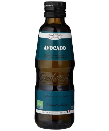 EMILE NOEL - Organic Virgin Avocado Oil Unique Delicate and Light Flavour First Cold Pressed Best Served in a Variety of Salads Naturally Rich in Omega 9 Fairtrade 250ml Bottle