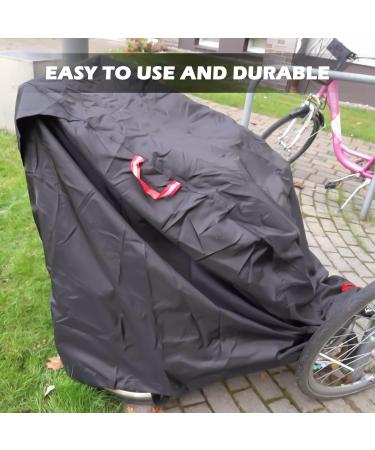 Universal Folding Garage for Bicycle Trailers | Waterproof 210D Oxford Cover with UV Protection | Ideal for Dog & Cargo Trailers - Buy Online on GoSupps.com