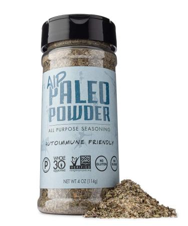 Paleo Powder Autoimmune Protocol All Purpose Seasoning | The Original Paleo Aip Seasoning Great for All Paleo Diets | Certified Keto Food, Paleo Whole 30, Aip Food, Gluten Free Seasoning AIP 4 Ounce (Pack of 1)