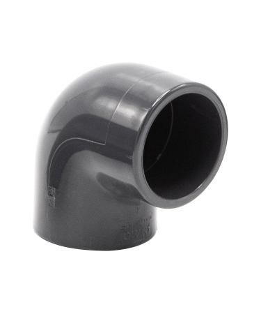 PVC-angle sleeve 90 I 40mm i 1 1/4 inch I adhesive muffle i PVC tube sleeve with 2-connections i pipe connection piece PVC pipe PVC-Fitting i BM_083 - Buy Online on GoSupps.com