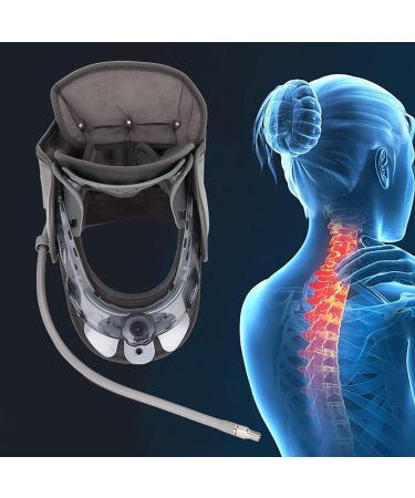 Safwel Cervical Support Traction Device - Adjustable Neck Pain Relief Bandage for Stabilizing & Corrective Therapy - Buy Online on GoSupps.com