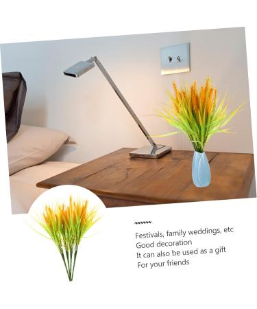Amosfun 4pcs Simulated Ears of Wheat Dried Wheat Stems Dried Wheat Ear Dried Wheat Bundle Home D cor Dried Wheat Stalks Wheat Decoration House Ornaments Plastic Household Dry Ears of Wheat - Buy Online on GoSupps.com